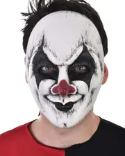Haunted Clown Face Mask