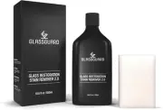 GLASSGUARD Glass Restoration Stain Remover to Clean Shower Doors Glass Cleaner