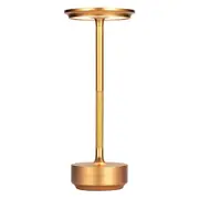 Touch Lamp Desk LED Dimmable Adjustable Gold USB and Charging Light