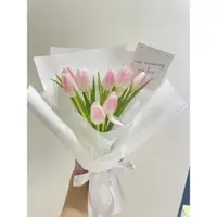 在飛比找蝦皮購物優惠-韓式/鬱金香鮮花花束