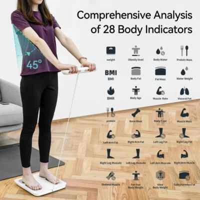 New Electrode Scale Bioimpedance Electronic Digital Weight Balance FatBody Scale