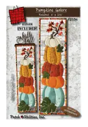 Patch Abilities Pumpkins Galore Pattern with Hanger P253H