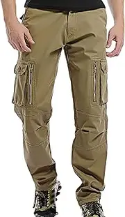 [JEShifangjiusu] Men's Outdoor Military Tactical Pants Lightweight Ripstop Combat Trousers Hiking Pant Stretch Cargo Sweatpants