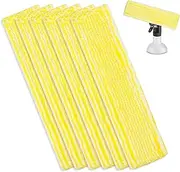 [LiuHancsqd] 6 Pcs For Karcher Window Cleaner Pads, Window Vacuum Cleaner Cleaning Pads For Karcher Microfibre Swipping Mop Pads, Replacement Cleaner Mop Cover for Karcher WV2 Plus WV5 WV6 Premium