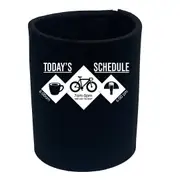 Cycling Rltw Todays Schedule - Funny Novelty Stubby Holder