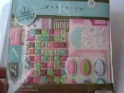 Marcella by K Sugar Embellishments Kit Scrapbooking Cards