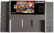 Royal Retro Captain Commando 16 bit Big Gray Game Card-(NTSC USA Shell)