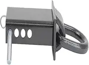 Heavy-Duty Stake Pocket D Rings | Adjustable Trailer Stake Pocket Tie Downs,High Load Capacity Tie Down Accessories for S-Hooks, Ratchet Straps, Winch Straps, Grappling Hooks, J-Hooks