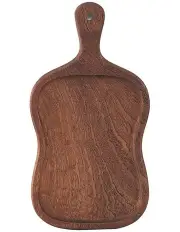 [SOGA] Wooden Serving Tray Board Paddle with Handle 40cm in Brown