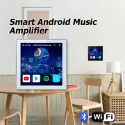 Smart Touch Screen 4in WiFi Android 10 System Wall Amplifier Alexa Voice Control