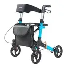 Panana Heavy Duty Rollator Walker for Seniors and Adults, Foldable Rollator with