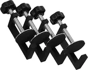 Milisten 4pcs Furniture Fasteners Sectional Sofa Furniture Clips Sectional Connectors Furniture Module Fasteners Sectional Chair Clips Chair Making Clip Sofa Clamps Black Carbon Steel