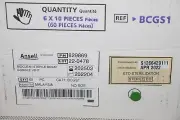 BioClean Clearview BCGS1 Sterile Single Use Goggles Ansell 829869 Vented New