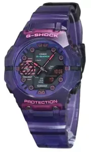 Casio G-SHOCK BLUETOOTH Cyberspace Smartphone Link Alarm GAB001CBRS6A Mens Watch