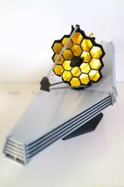 1/100 Scale Upgraded ESA James Webb Space Telescope JWST Model 3D Print Toy
