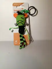 SmartyKat Bouncy Mouse Cat Toy Bungee Toy Halloween Frankenkitty