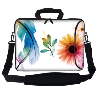 15"15.6" Laptop Computer Bag Case w Pocket & Handle Shoulder Strap 311