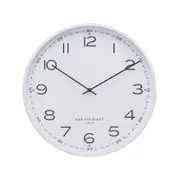 One Six Eight London AUSTIN 40cm White Silent Wall Clock