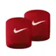 Nike Swoosh [NNN04601OS] 運動 打球 健身 單色 護腕 腕帶 吸濕 排汗 乾爽 彈性 2入 紅