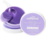 mCaffeine Black Tea Complex™ Anti Ageing Cooling Under Eye Patches with Vegan Collagen Peptide | Boosts Collagen by 80% | Eye Masks for Women and Men | Eye Patch Mask for Instant De-Puffing | 15 Pairs