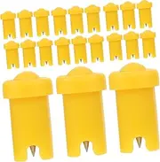 CANIGHT 100pcs Lash Bottle Tips Eyelash Extension Kit Bottle Nozzle Pin for Diy Lash Extensions