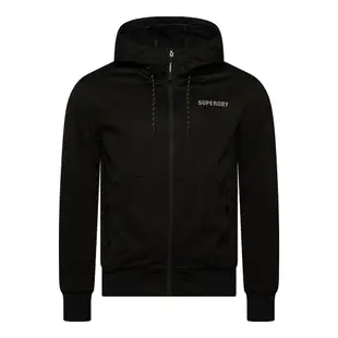 SUPERDRY 男裝 長袖 休閒外套 Tech Soft Shell Track 黑