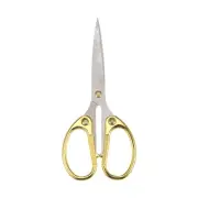 5.3" Stainless Steel Vintage Scissors for Embroidery Sewing Craft Gold