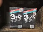 3-PACK- X2 VHS BETA STORAGE CASES KMART SEALED NEW. 6 CASES TOTAL