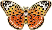 [BirtyQV] Pattern: butterfly, metal badge, insect brooch, moth wings, collar pin, silk scarf, buckle, pin trinkets, trinkets