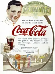 Coca Cola, Pepsi, Vintage Soft Drink Ads reprint 8.50 x 11 inches photo 1209