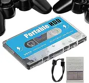 Retro Disk Game Console | Plug and Play Video Game Console Built in 60000+ Games, 70 Classic Emulators - 4K High Definition Multimedia Interface Output for TV Computer Laptop