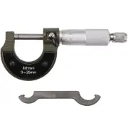 0-25mm Metric Micrometer Carbon Steel Outside Micro-Meters Precise Tools6965