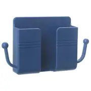 Wall Mounted Organizer Storage Box Remote Control Mobile Smart Phone Plug Holder