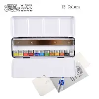 在飛比找蝦皮購物優惠-Winsor & Newton 溫莎牛頓畫家專業水彩顏料12