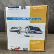 ALPHA 180X Flag Pole Light (Warm White LED) for Solar Flagpole Lighting