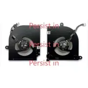 CPU +GPU Cooling Fan for MSI Stealth 15M MS-1562 MS-1563 BS5405HS-U4W U4X Laptop
