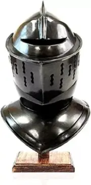 Medieval European Knight's Helmet Warrior Costume larp reenactment