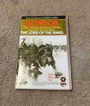 Gondor : The Siege of Minas Tirith | 1977 | SPI {UP/C} RARE - Lord of the Rings
