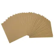 24Pcs 10.83x8.46" 1.7mm Thickness EVA Foam Sheets Board for Art DIY Light Brown