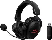 HyperX Cloud Core - Wireless Gaming Headset for PC, DTS Headphone:X Spatial Audio, Memory Foam Fear Pads, Durable Aluminum Frame, Black, (4P5D5AA)
