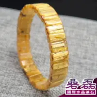 在飛比找蝦皮商城優惠-《碞磊國際水晶礦石》鈦晶 金紅石 手排  玉樹臨風   招財