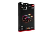 PNY MAKO RGB DDR5 6000 32GB(16Gx2) MD32GK2D5600036XRGB 36/36/36/76,Single Side,1.35v,RGB,Black