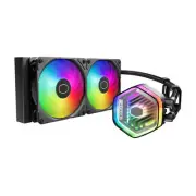 Cooler Master MasterLiquid 240 ATMOS Processor Liquid сooling kit 12 cm Black