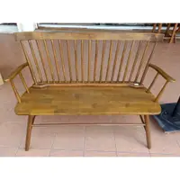 在飛比找蝦皮購物優惠-全實木雙人椅 雙人情人椅 特價:6980  英式溫莎雙人椅 