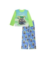 The Mandalorian Little Boys Pull Over Head T-shirt and Elastic Waist Pants, 2...