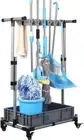 Effortless Cleaning Cart with Ball Lock & Slide Holder – Ideal for Any Space
