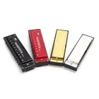 Key of C 10 Hole Harmonica with Box Mouth Organ Diatonic Harmonica Children