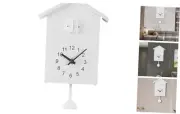 Modern Bird House Wall Clock, Cuckoo Clock For Study, Bedroom, Living Room,