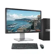 Dell OptiPlex 7040 Full Bundle Desktop i5-6500 8GB RAM 480GB SSD + 22" HD+ Monitor - Refurbished