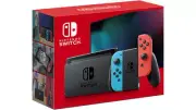 BRAND NEW Nintendo Switch V2 Neon Red Blue Joy-con - 32GB Handheld gaming system